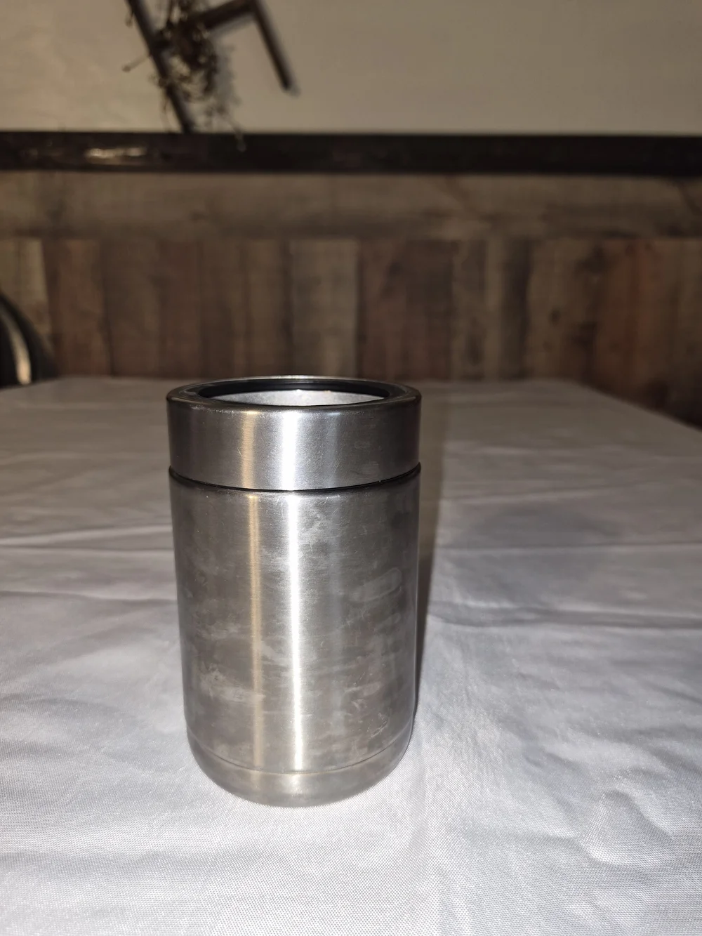 Ozark Trail Stainless Steel Silver Can Cooler
